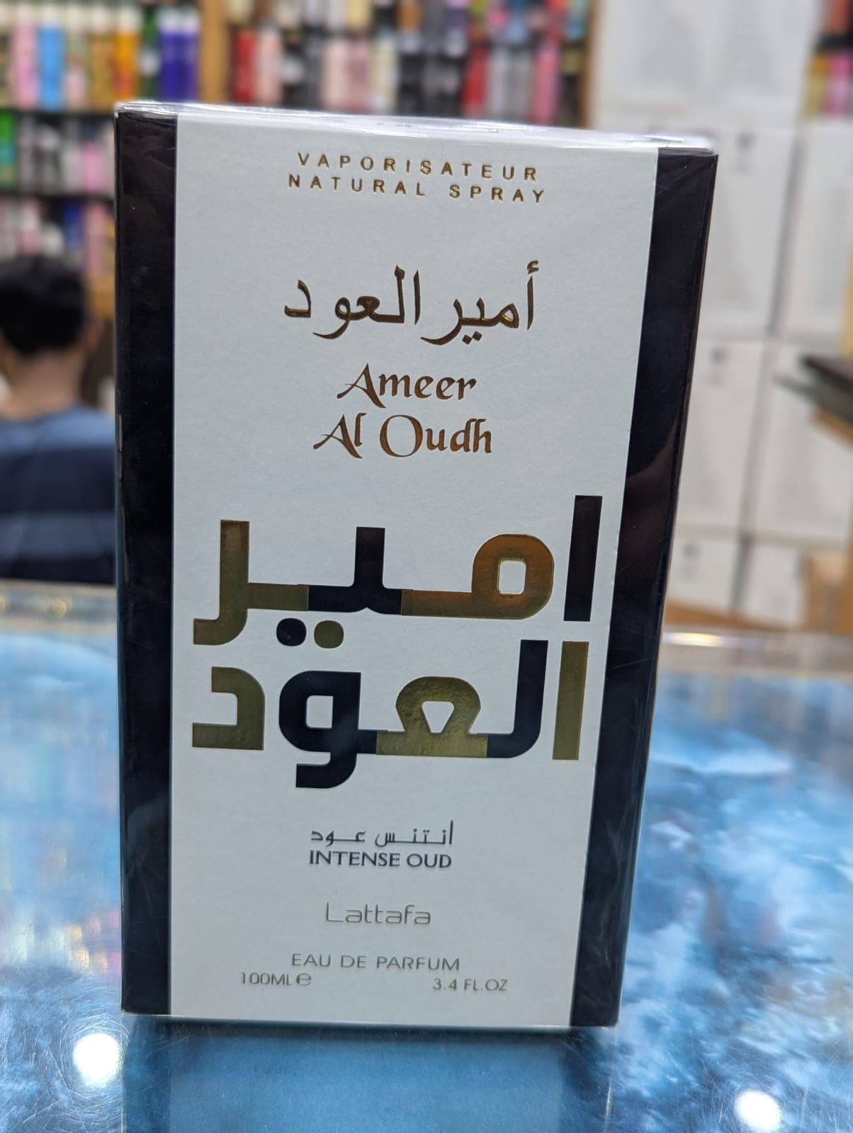 Ameer Al Oudh Intense Oud by Lattafa – Eau de Parfum (100ML) view 2