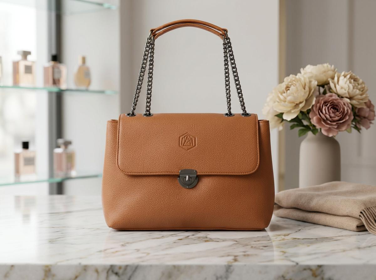 Pakistani Women Chain Shoulder Handbag view 4